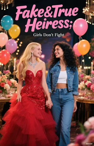 Cover of Fake&True Heiress: Girls Don't Fight