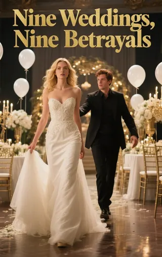 Cover of Nine Weddings, Nine Betrayals