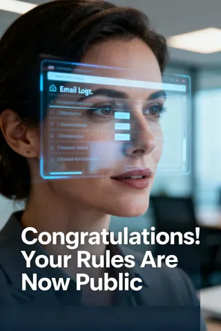 Cover of Congratulations! Your Rules Are Now Public