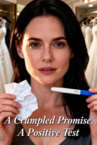 Cover of A Crumpled Promise, A Positive Test