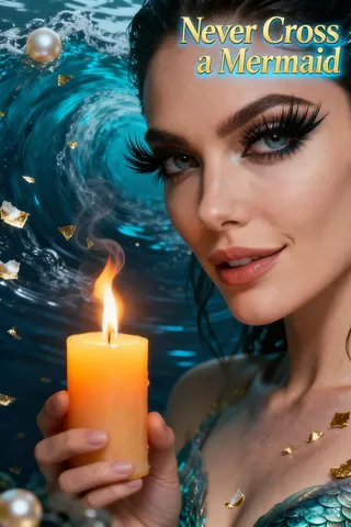 Cover of Never Cross A Mermaid