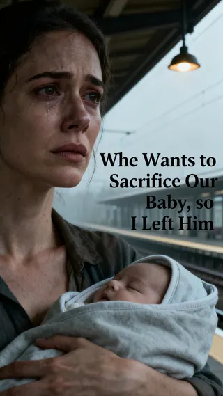 Cover of He Wants To Sacrifice Our Baby, So I Left Him