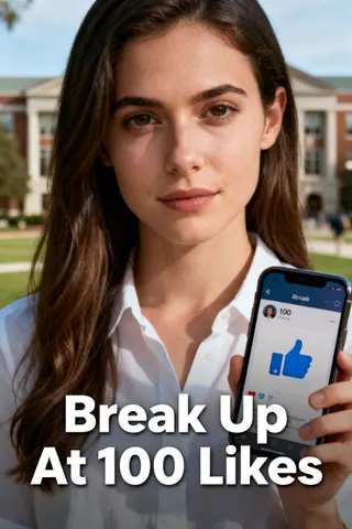 Cover of Break Up At 100 Likes