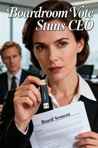 Cover of Boardroom Vote Stuns CEO