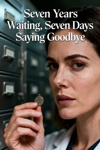 Cover of Seven Years Waiting, Seven Days Saying Goodbye