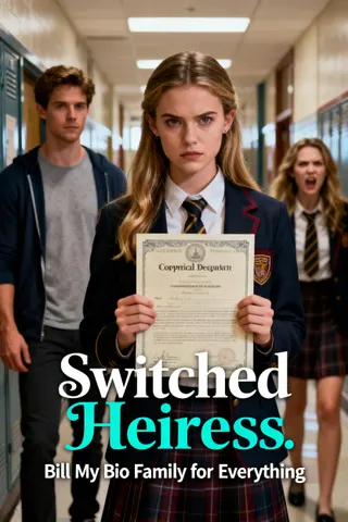 Cover of Switched Heiress: Bill My Bio Family For Everything
