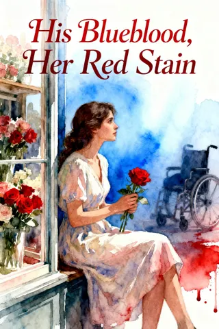 Cover of His Blueblood, Her Red Stain