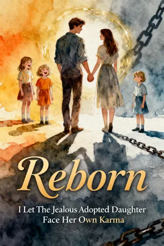 Cover of Reborn: I Let The Jealous Adopted Daughter Face Her Own Karma