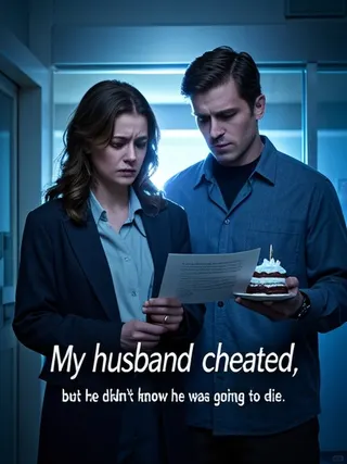 Cover of My husband cheated, but he didn't know he was going to die.