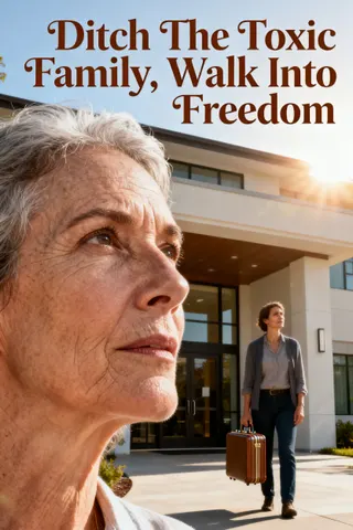 Cover of Ditch The Toxic Family, Walk Into Freedom