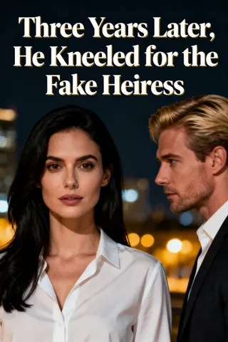 Cover of Three Years Later, He Kneeled for the Fake Heiress