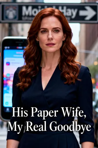Cover of His Paper Wife, My Real Goodbye