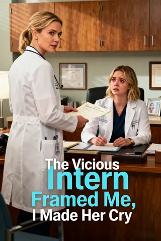 Cover of The Vicious Intern Framed Me, I Made Her Cry