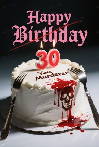 Cover of Happy Birthday, You Murderer