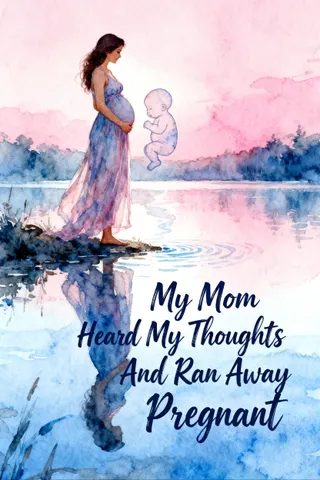 Cover of My Mom Heard My Thoughts And Ran Away Pregnant