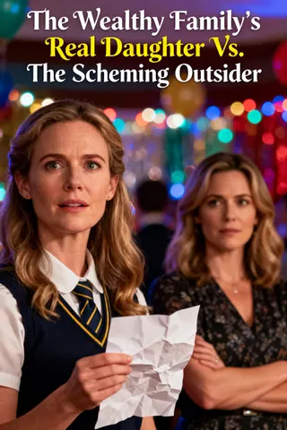 Cover of The Wealthy Family's Real Daughter Vs. The Scheming Outsider