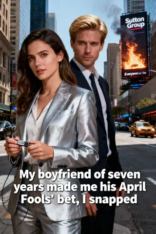 Cover of My boyfriend of seven years made me his April Fools' bet, I snapped