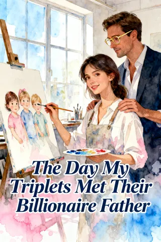 Cover of The Day My Triplets Met Their Billionaire Father