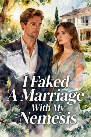 Cover of I Faked A Marriage With My Nemesis