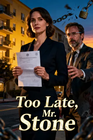 Cover of Too Late, Mr. Stone