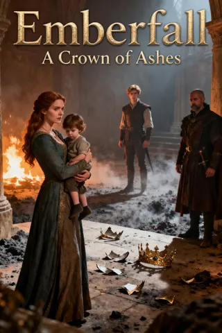 Cover of Emberfall: A Crown of Ashes