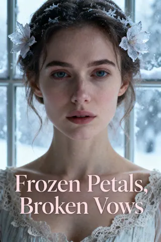 Cover of Frozen Petals, Broken Vows