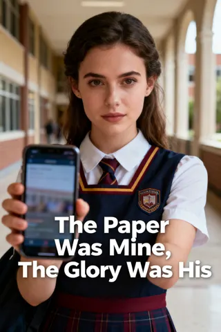 Cover of The Paper Was Mine, The Glory Was His