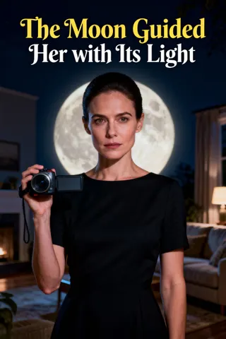 Cover of The Moon Guided Her With Its Light