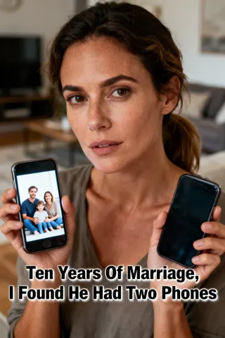 Cover of Ten Years Of Marriage, I Found He Had Two Phones