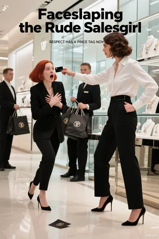 Cover of Faceslaping The Rude Salesgirl