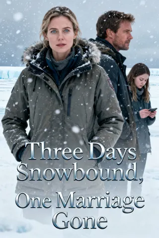 Cover of Three Days Snowbound, One Marriage Gone