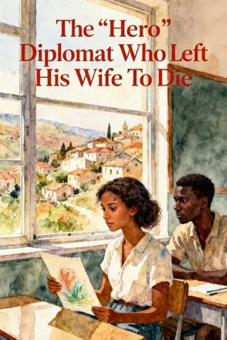 Cover of The "Hero" Diplomat Who Left His Wife To Die