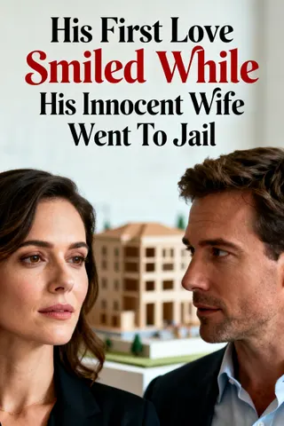Cover of His First Love Smiled While His Innocent Wife Went To Jail