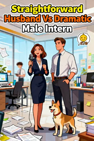 Cover of Straightforward Husband Vs Dramatic Male Intern
