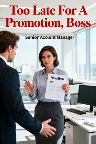 Cover of Too Late For A Promotion, Boss