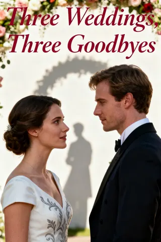 Cover of Three Weddings, Three Goodbyes