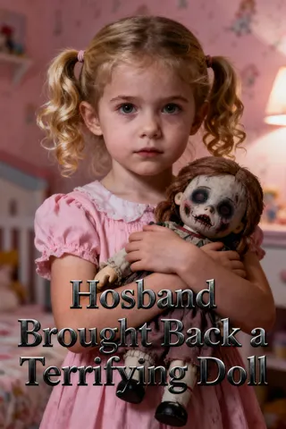 Cover of Husband Brought Back A Terrifying Doll