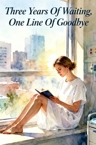 Cover of Three Years Of Waiting, One Line Of Goodbye