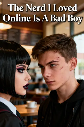 Cover of The Nerd I Loved Online Is A Bad Boy