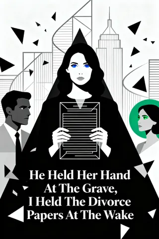 Cover of He Held Her Hand At The Grave, I Held The Divorce Papers At The Wake