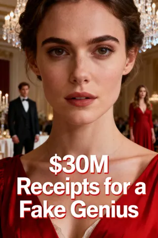 Cover of $30M Receipts For A Fake Genius