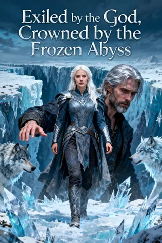 Cover of Exiled by the God, Crowned by the Frozen Abyss