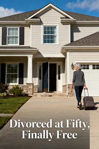 Cover of Divorced at Fifty, Finally Free