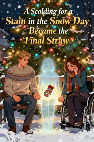 Cover of A Scolding for a Stain in the Snow Day Became the Final Straw