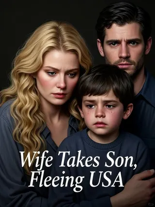 Cover of Wife Takes Son, Fleeing USA