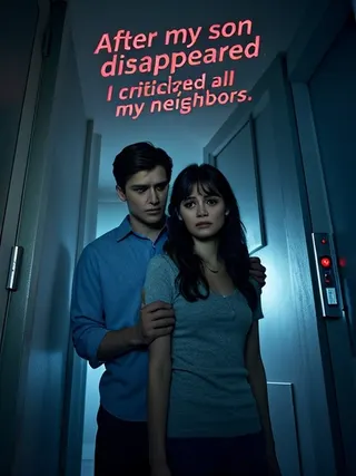 Cover of After my son disappeared, I criticized all my neighbors.