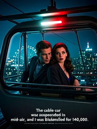 Cover of The cable car was suspended in mid-air, and I was blackmailed for 140,000.