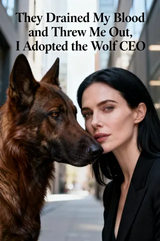 Cover of They Drained My Blood and Threw Me Out, I Adopted the Wolf CEO