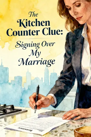 Cover of The Kitchen Counter Clue: Signing Over My Marriage