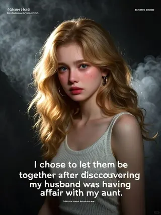 Cover of I chose to let them be together after discovering my husband was having an affair with my aunt.